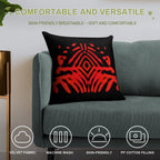 RUBY DIAMOND Soft Luxury Feel Throw Pillow