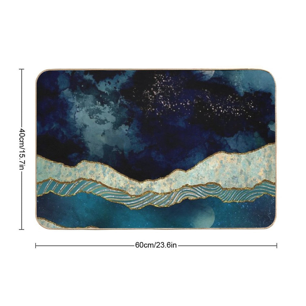 Indigo Sky  Absorbent Bath Mat