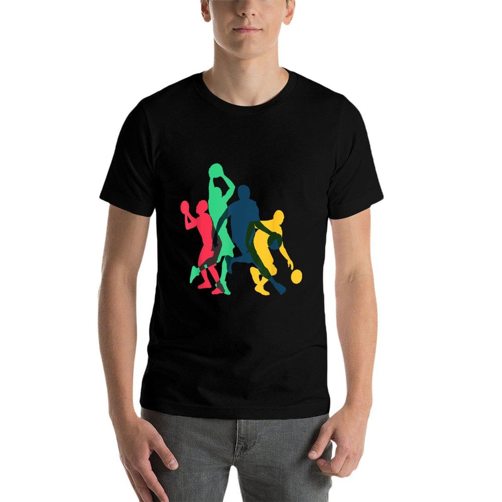 Vintage Basketball Gifts for Men Women Kids  Lightweight T-Shirt