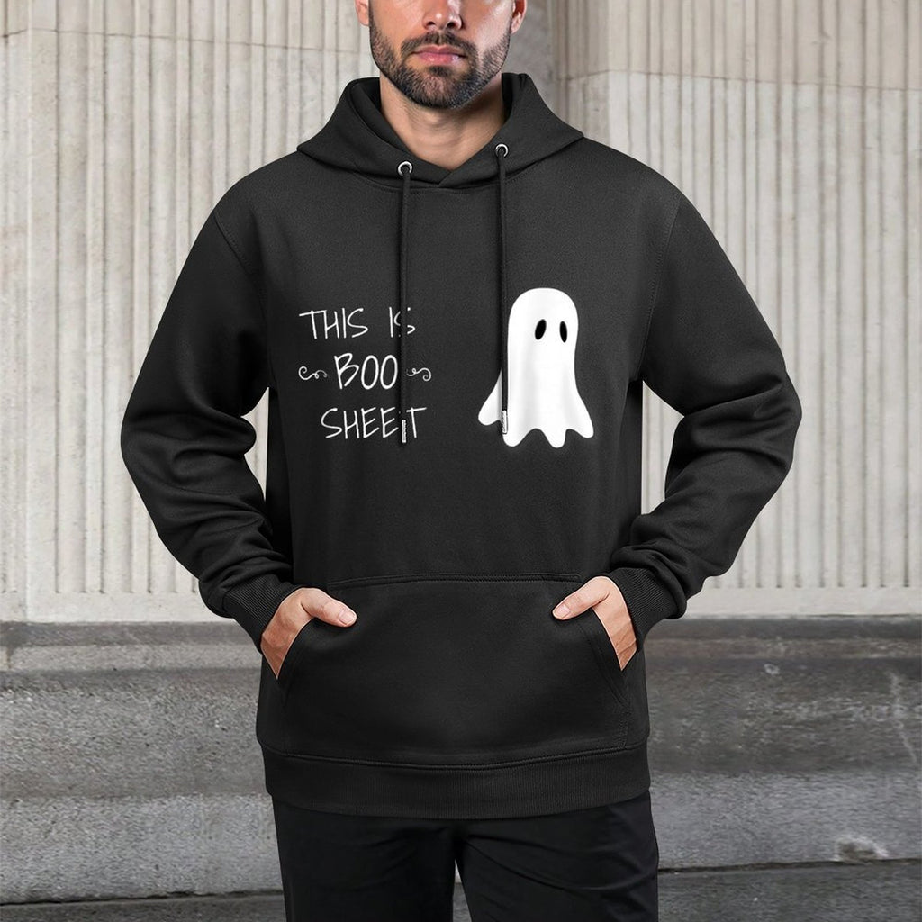 Funny Halloween Ghost This Is Boo Sheet T-shirt Durable Construction Hoodie