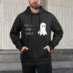 Funny Halloween Ghost This Is Boo Sheet T-shirt Durable Construction Hoodie