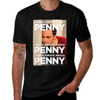 The Big Bang Theory Knock, Knock, Knock Penny  Ribbed Collar T-Shirt
