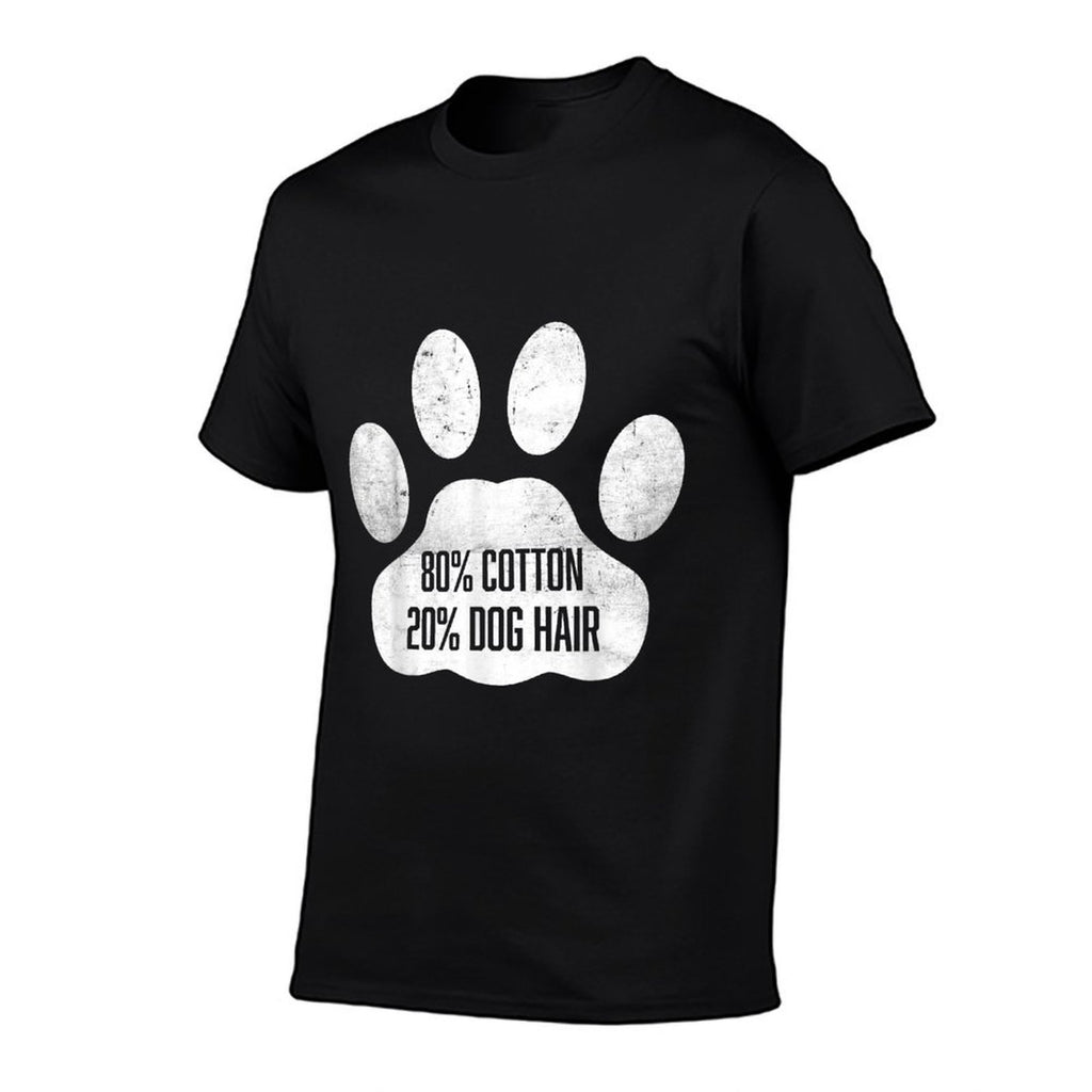 Cotton Dog Hair - Traces Of Dog - Dog Sayings for Men Women Girls Kids  Durable T-Shirt
