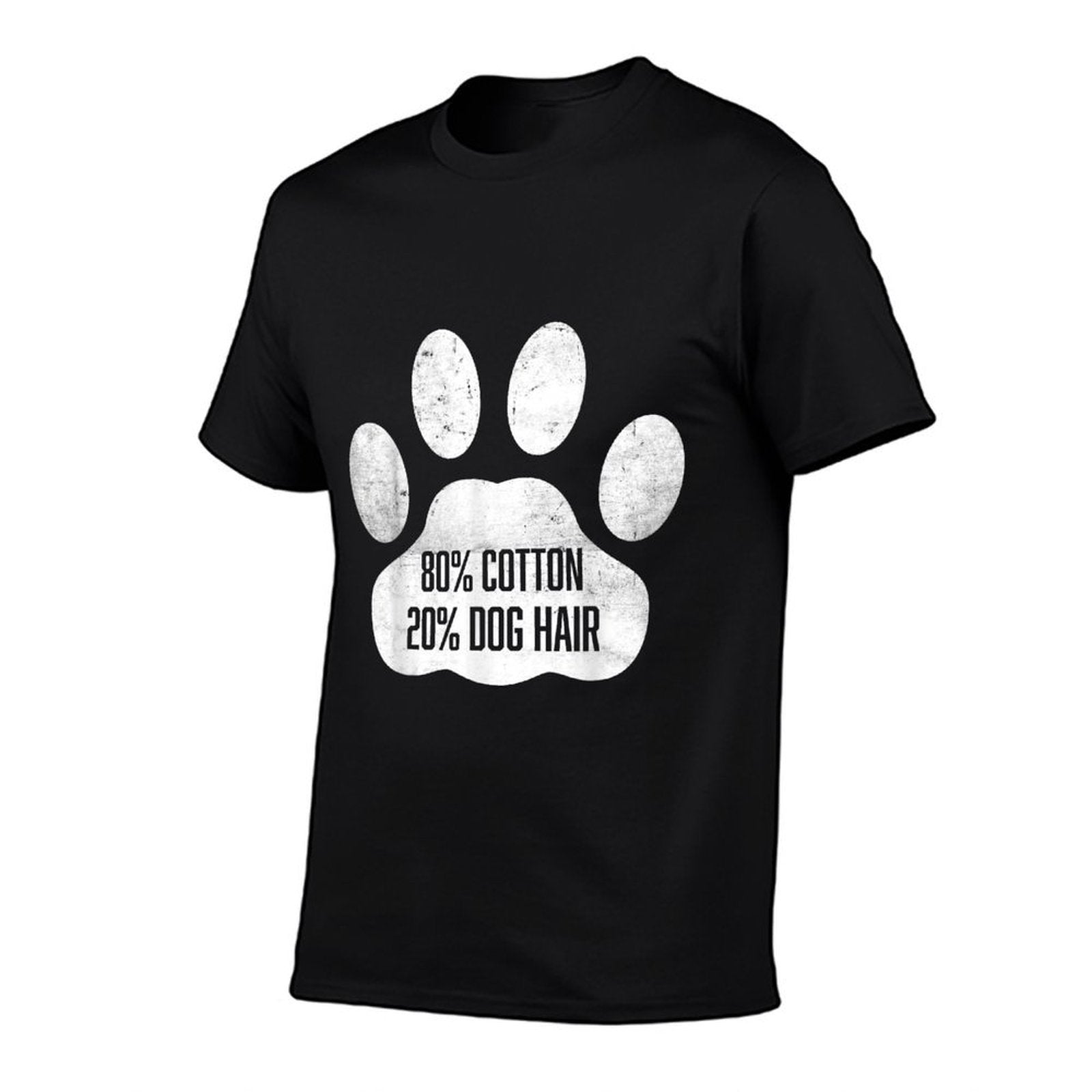 Cotton Dog Hair - Traces Of Dog - Dog Sayings for Men Women Girls Kids  Durable T-Shirt
