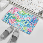 Fished My Wish  Fade-Resistant Bath Mat