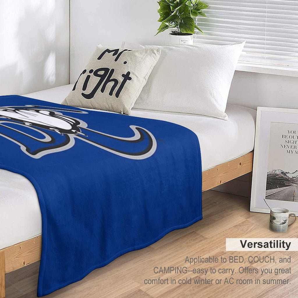 Bulldogs Gifts Wrinkle-free Throw Blanket