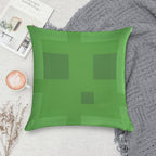 Minecraft Slime Head Soft Warmth Comfort Throw Pillow