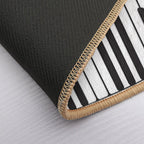 Ivory Keys Piano Music  Non-Slip Bath Mat