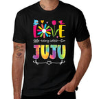 Love Being Called Juju Grandma Juju Grandmother  Oversized Silhouette T-Shirt