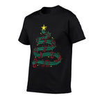 Christmas Tree Musical Notes Song Musician Sing Carols Music  Easy-care T-Shirt