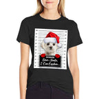 Maltese Xmas Dear Santa I Can Explain Funny Christmas  Classic T-Shirt