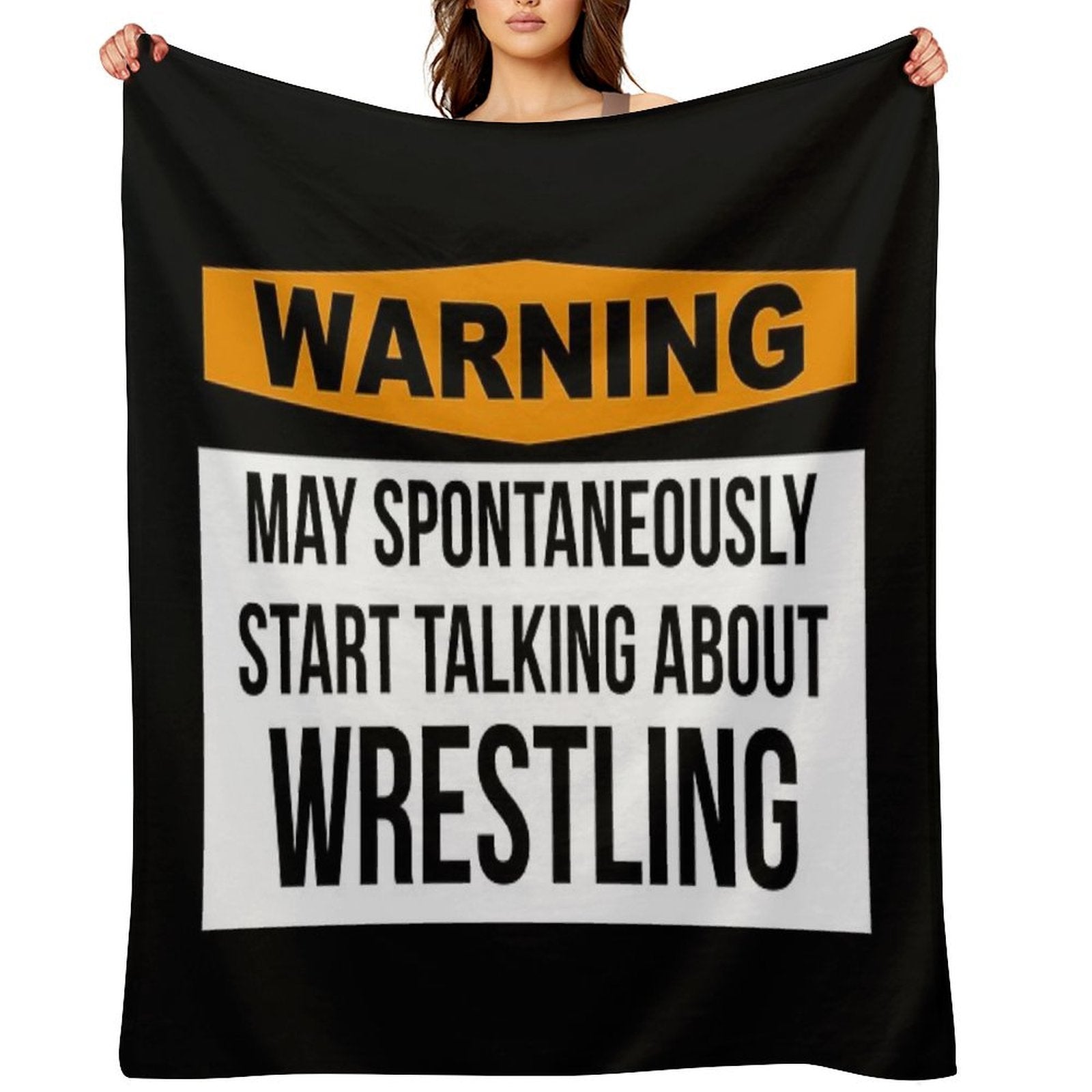 Wrestling All-season Throw Blanket