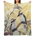 Kookaburra Magic Machine-washable Throw Blanket
