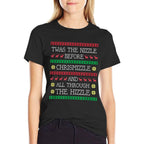 Twas The Nizzle Before Christmas Hip Hop Rap Gangsta T  Lightweight T-Shirt