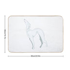 Pat The Dog  Easy To Clean Bath Mat
