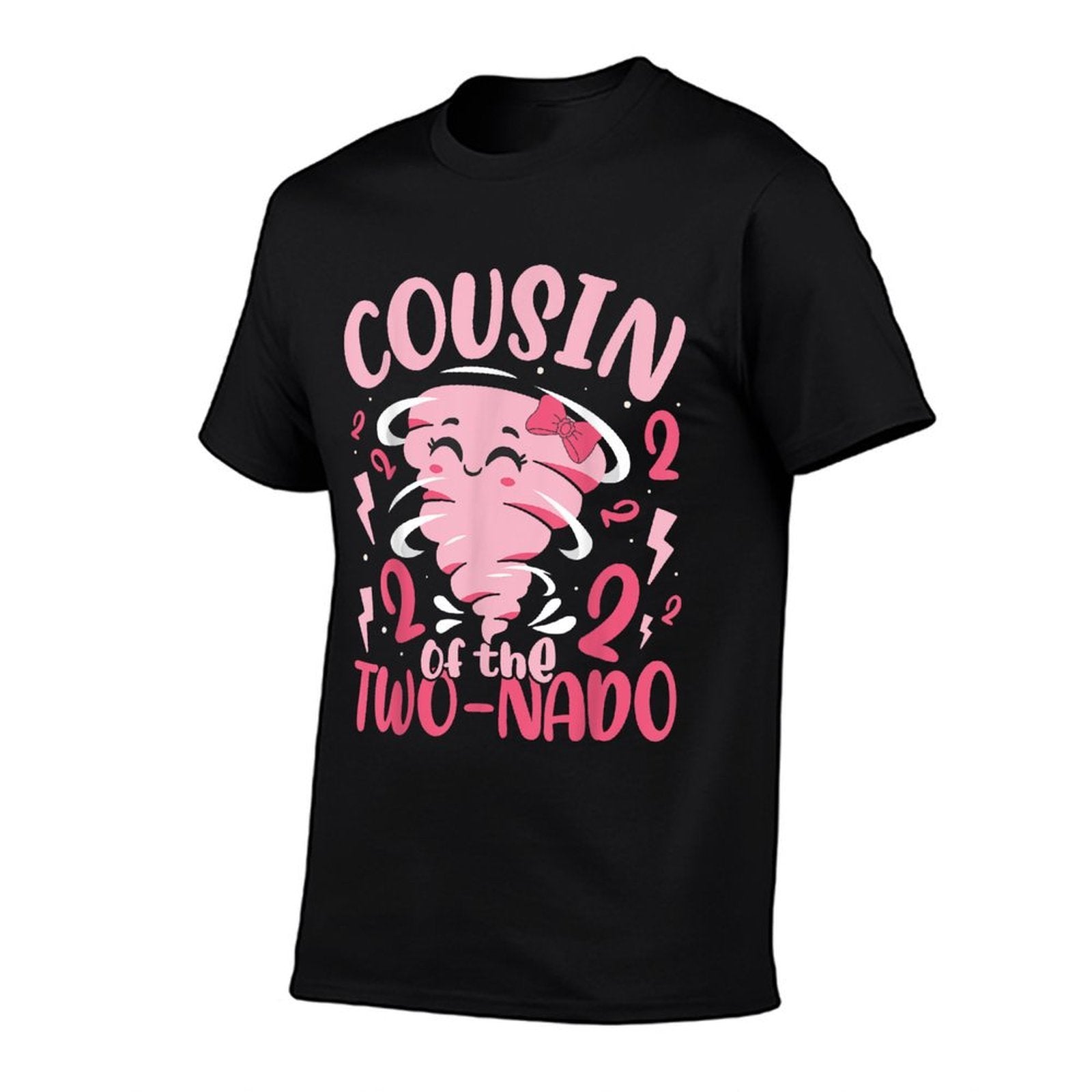 Cousin of The Two-nado Tornado Theme 2nd Birthday Party Kids  Lightweight T-Shirt