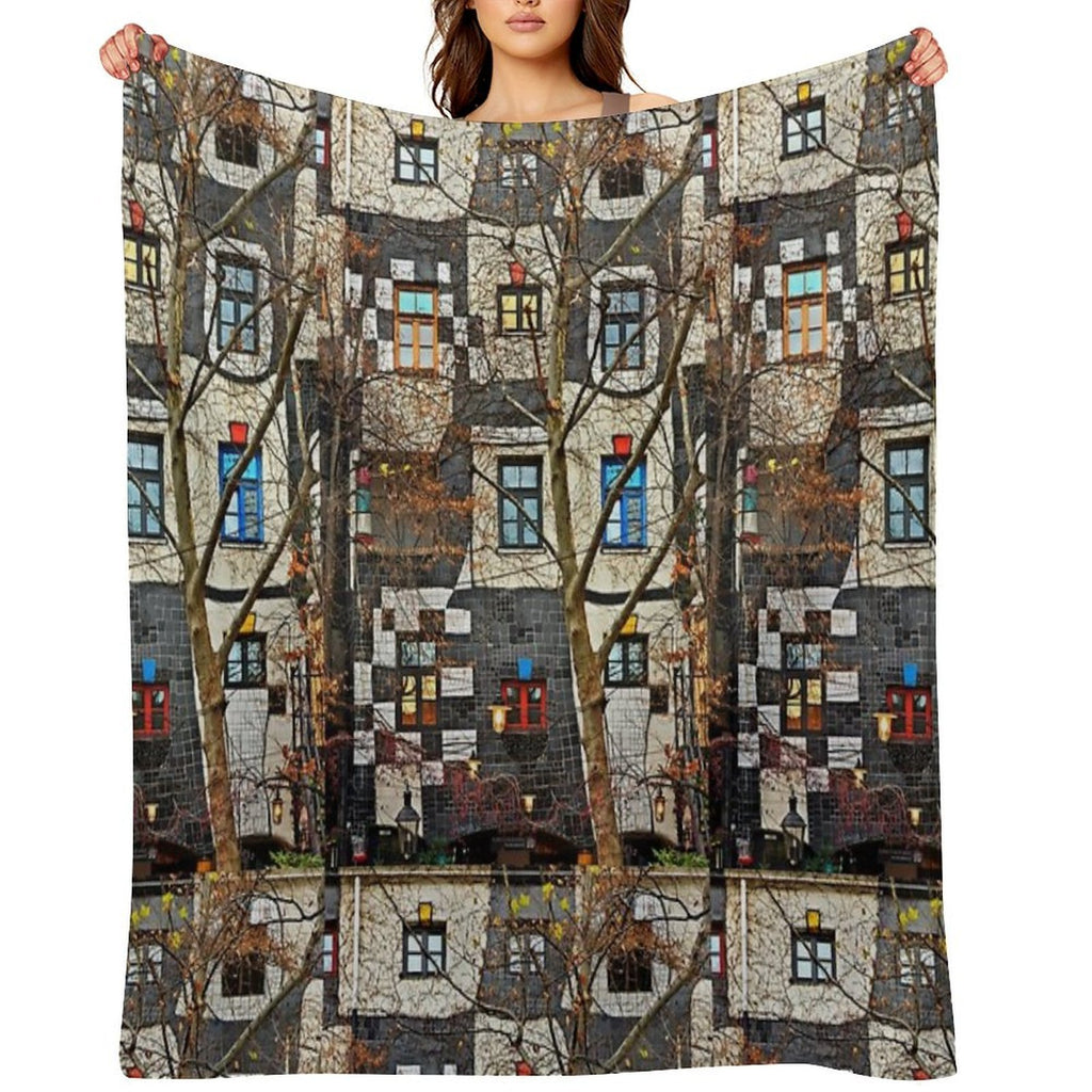Kunst Haus Wien Compact Throw Blanket