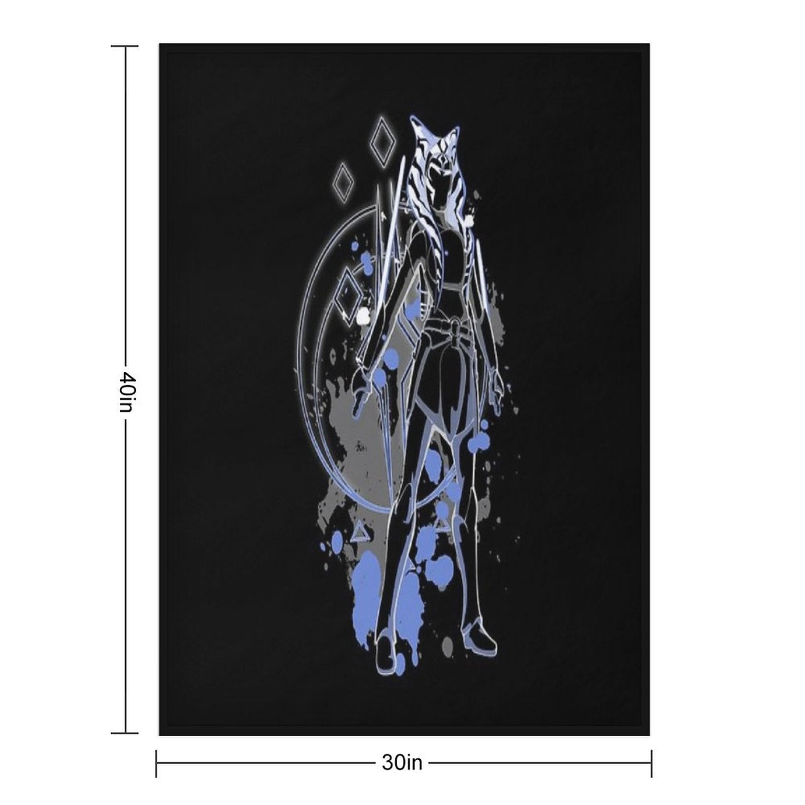 Ahsoka Wrinkle-free Throw Blanket