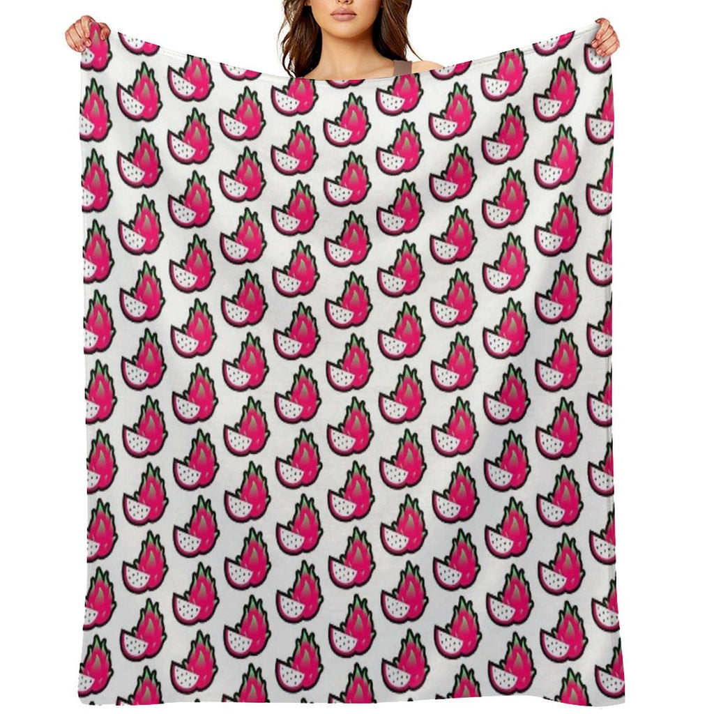 Dragon Fruit Comfort Throw Blanket