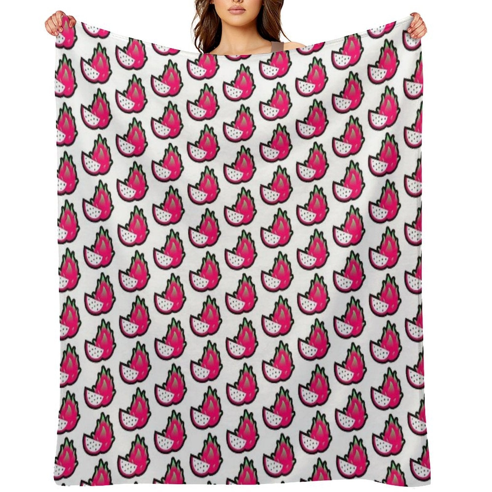 Dragon Fruit Comfort Throw Blanket