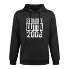 Straight Outta 2008 16th Birthday Unisex Design Hoodie