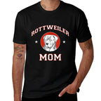 Rottweiler Mom Dog Mother Men Women Girls Kids  High-quality Stitching T-Shirt