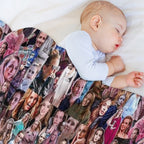 Villanelle Collage Lightweight Throw Blanket