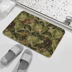 Monkey Jungle Botanical Garden  Non-Slip Bath Mat