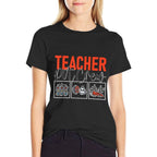 Teacher Pit Crew Car Racing Race Driver Racear Lover Race  Classic T-Shirt