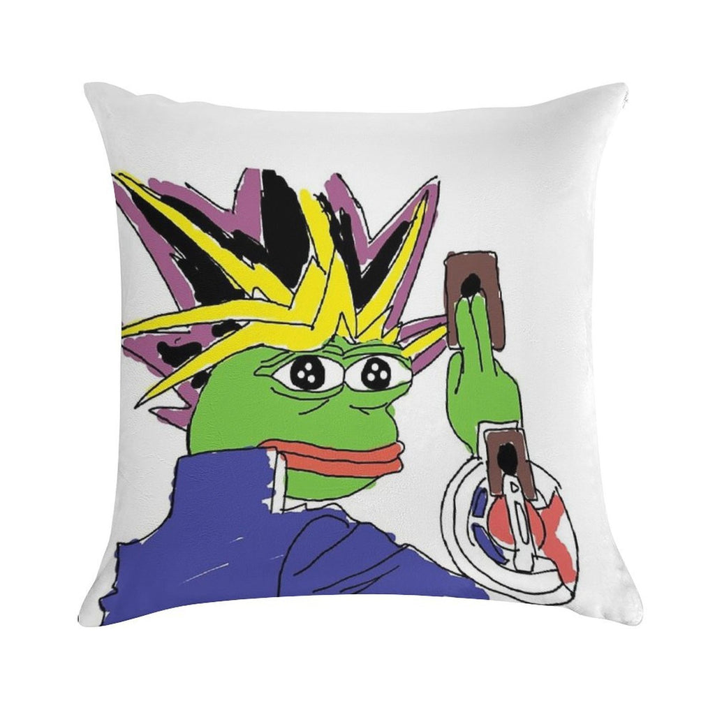 Pepe Muto Soft Gift Ready Throw Pillow
