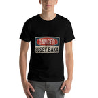 Sussy Baka Danger Sign Funny Gaming Meme  Summer-ready Fabric T-Shirt