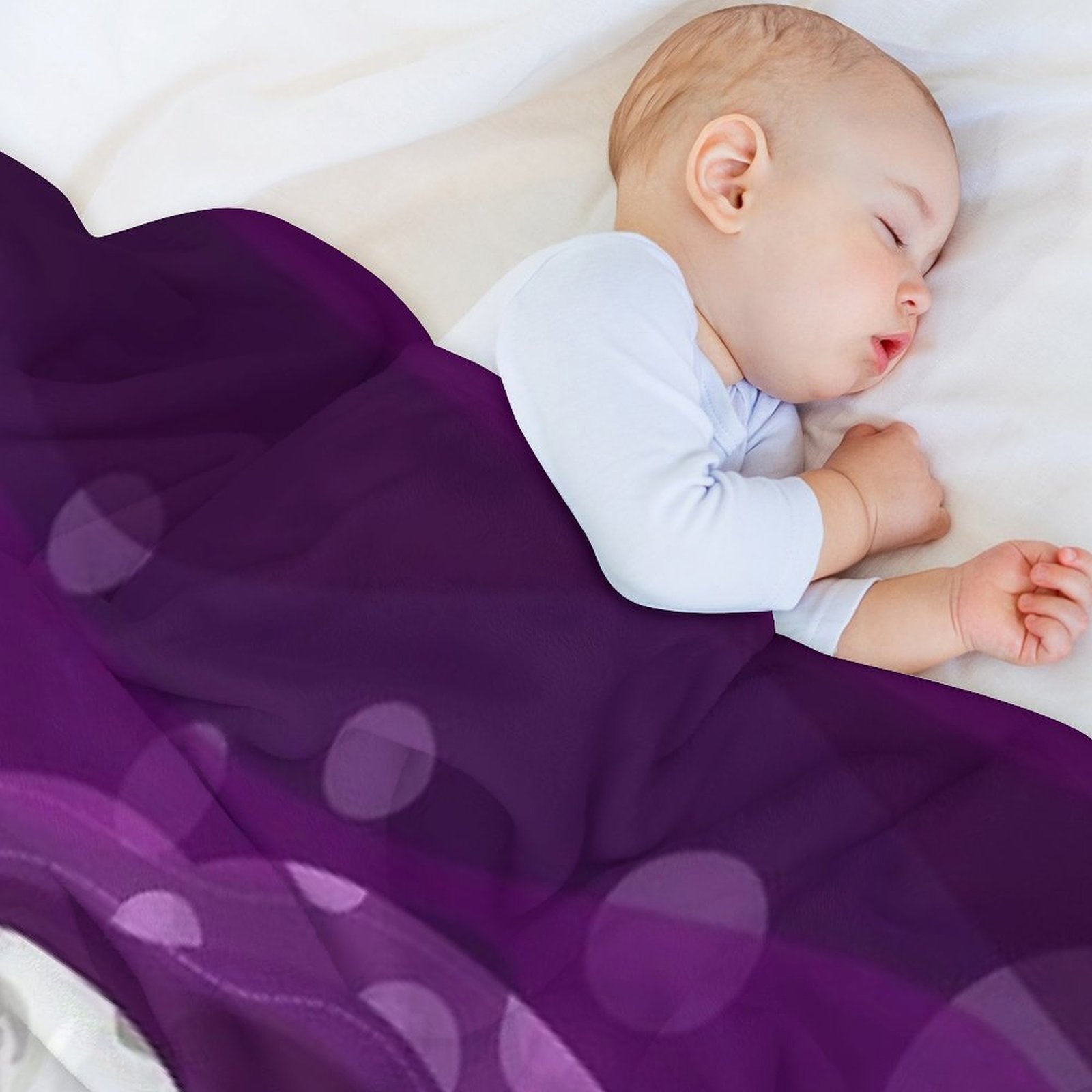 Adorable Sugar Glider Digital Artwork, Cuddle Gliders Wrinkle-free Throw Blanket