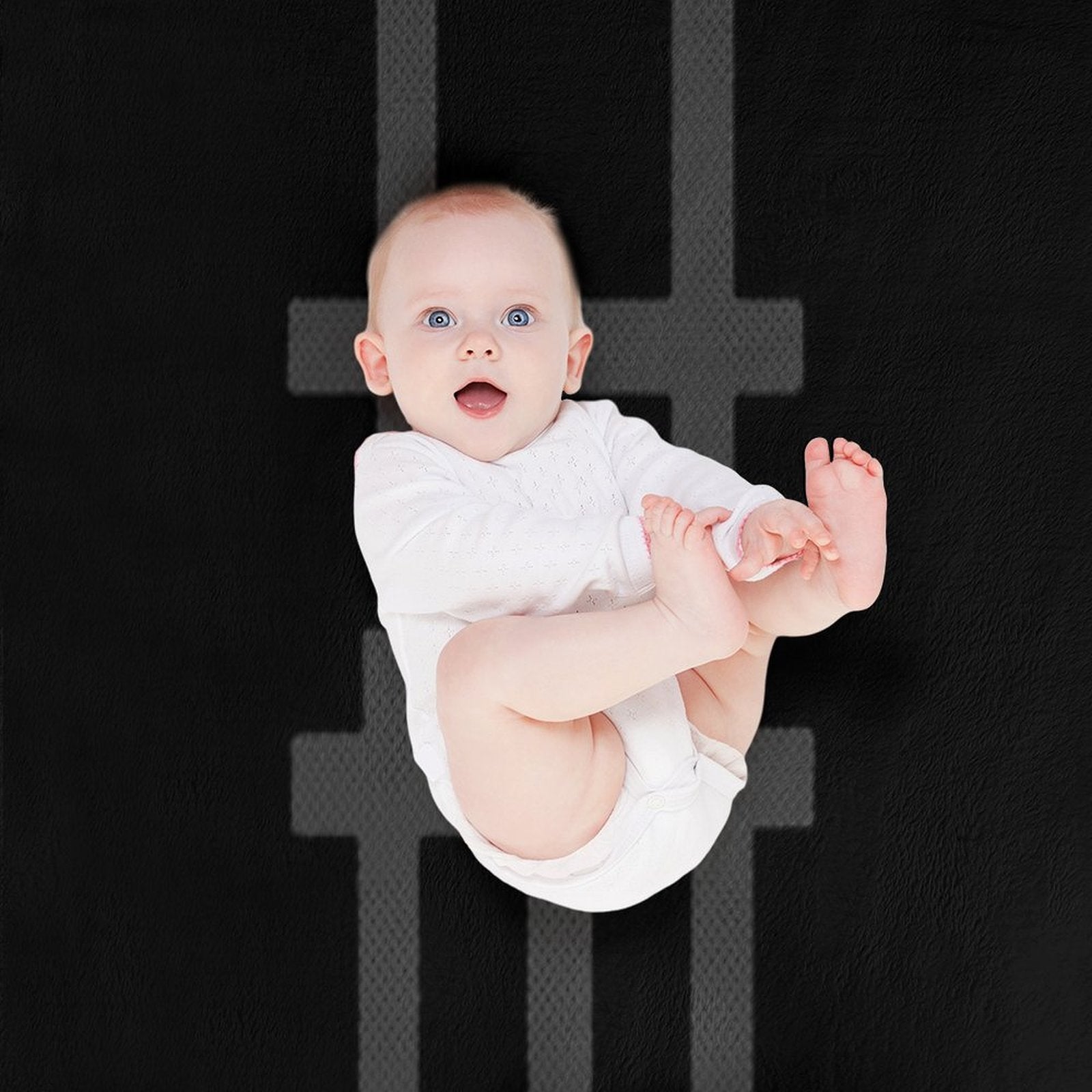 Depeche Mode (grey) Plush Throw Blanket