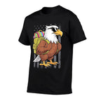 Funny Eagle First Day of School Teacher Back to School Eagle  Trendy Pattern T-Shirt
