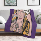 Pop Art Slayer Gift-ready Throw Blanket