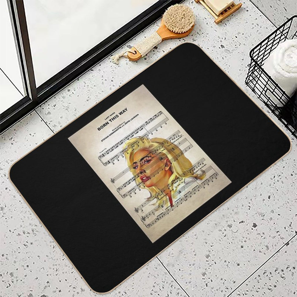 Born This Way  Anti-Trip Bath Mat