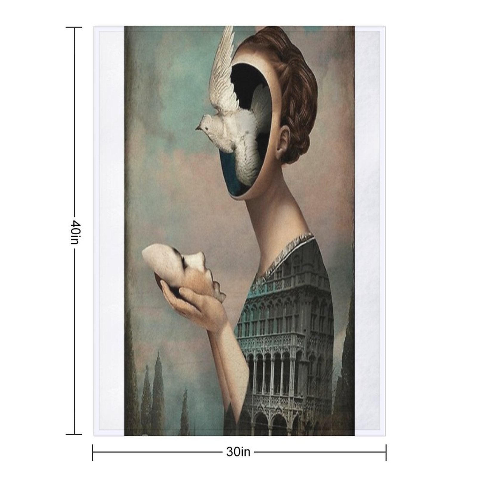 Salvador Dali Comfort Throw Blanket