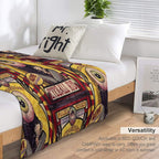 The Extraordinary Eyeball Kid Sideshow Poster Quick-dry Throw Blanket