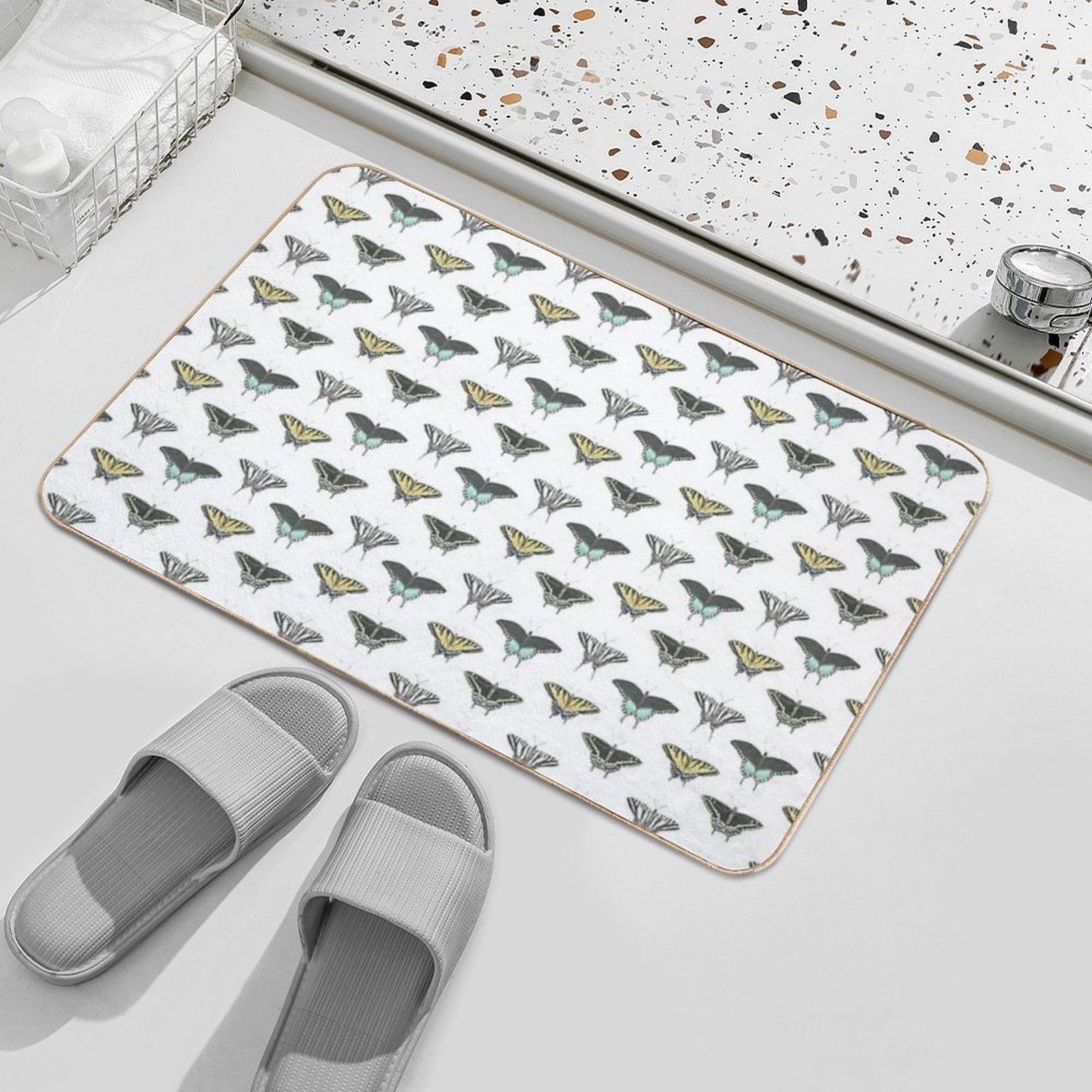 Swallowtail Butterflies of New York State  Odorless Bath Mat