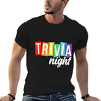 Trivia Night Host Game Night Squad Trivia Team Women Men  Slim-fit Cut T-Shirt
