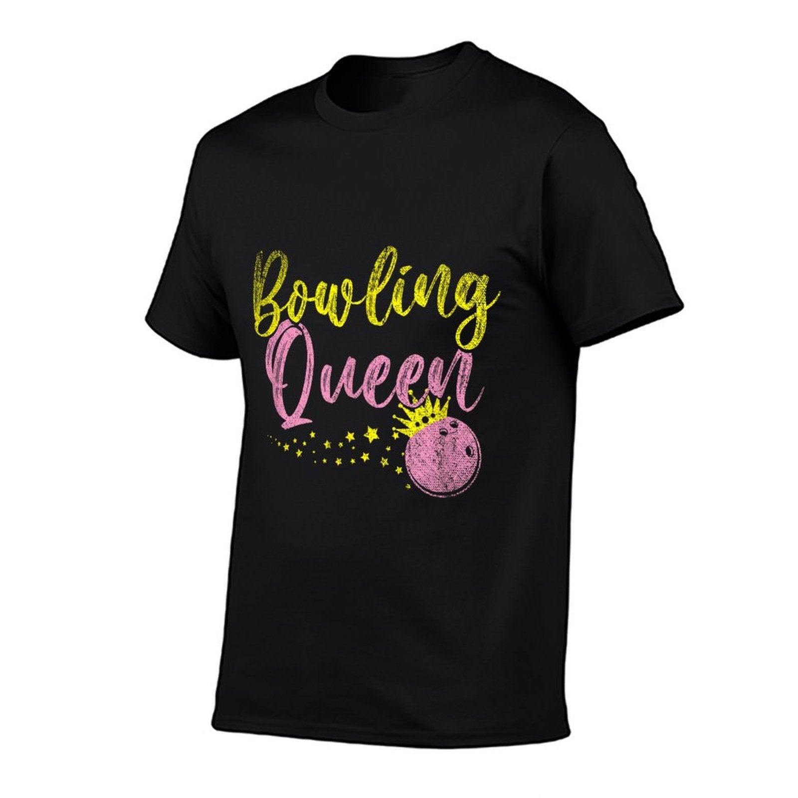 Bowling Team Queen Women Girls Kids Gift Bowling  High-quality Stitching T-Shirt