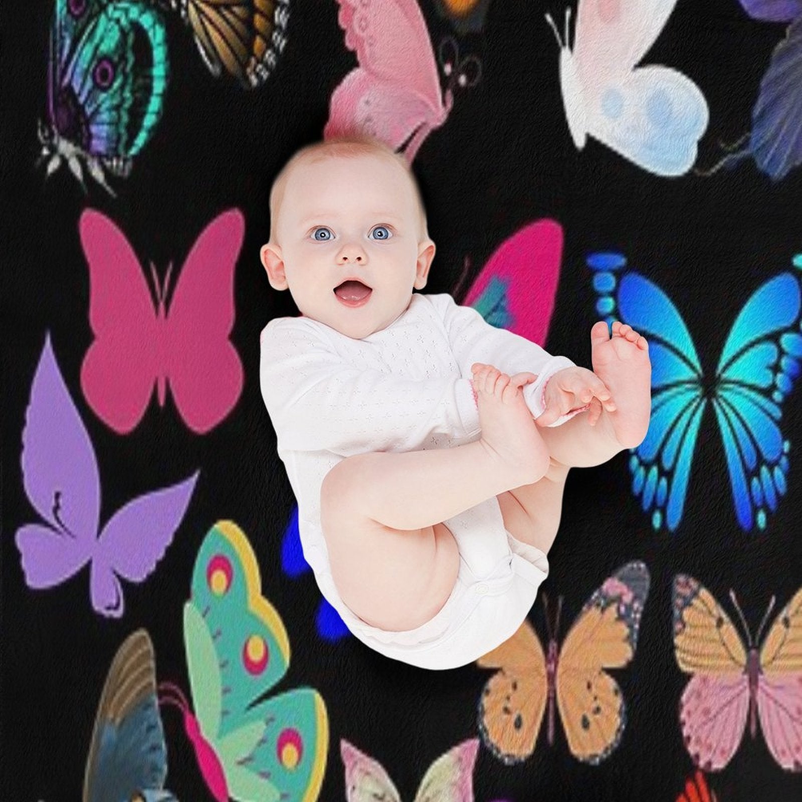 Butterflies Are Magical, Cute And Beautiful Quick-dry Throw Blanket