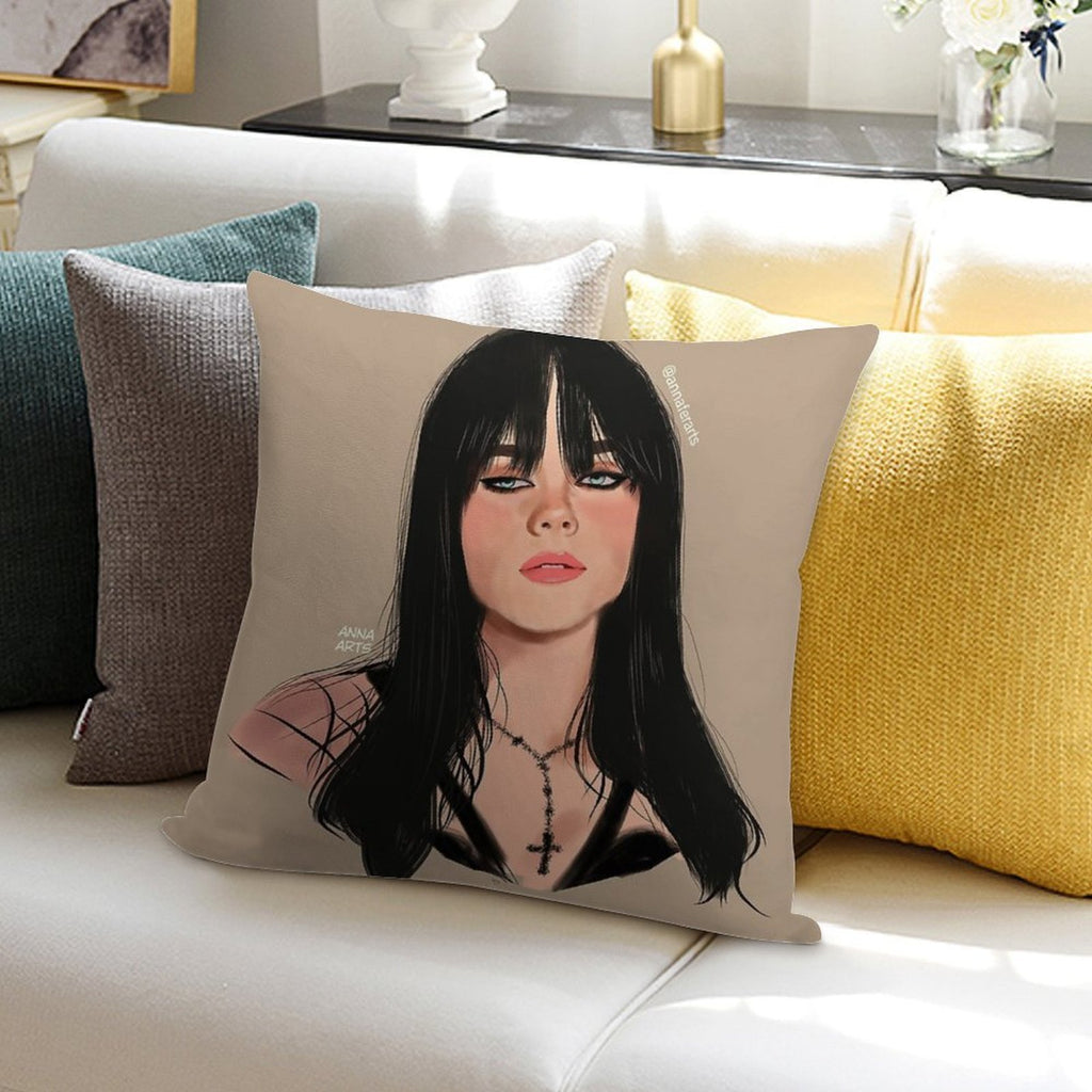 Billie Soft Bedroom Essential Throw Pillow