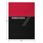 Essendon Apparels, Merchandise, T Shirts, Skirt, Mask, Apron Durable Throw Blanket