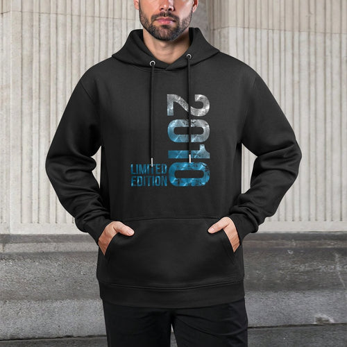 15th Birthday Gifts Boy Girl 15 Years Old Vintage 2010 Adjustable Hood Hoodie