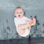 Toluca Lake - Silent Hill Fanart - Art by Eliott Sontot Eco-conscious Throw Blanket