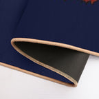 TIBETAN TIGER RUG 1-white  Stain-Proof Bath Mat