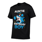 Auntie of The Birthday Boy Shark Ocean Theme Matching Family  Moisture-wicking T-Shirt