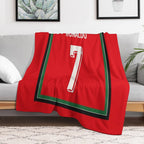 Ronaldo - Portugal 2024 Sustainable Throw Blanket