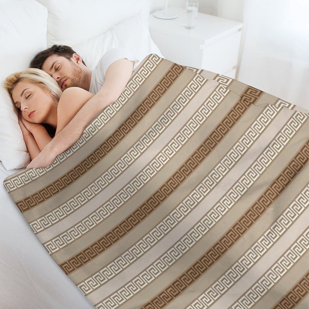 Patterned Stripe 005 Compact Throw Blanket